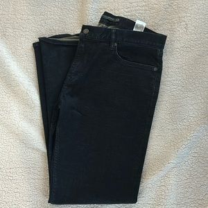 Dark blue Banana Republic straight leg jeans 33x32